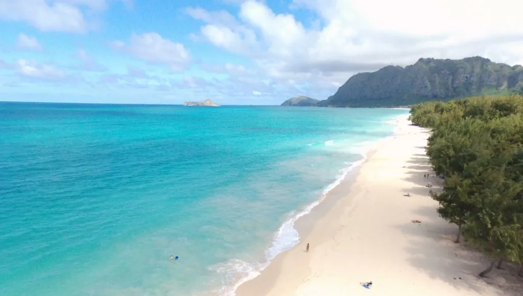 Waimanalo Beach Oahu Hawaii