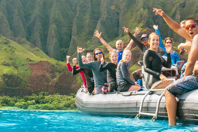 Napali Coast Rafting Tour - things to do in kauai with kids
