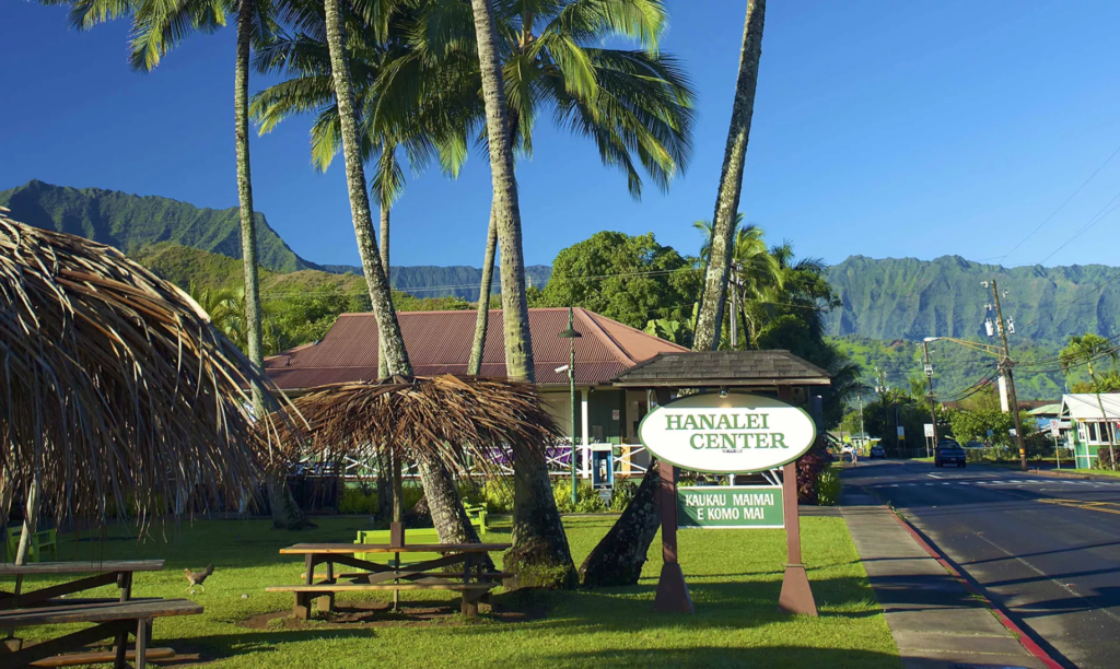 Hanalei Town Kauai