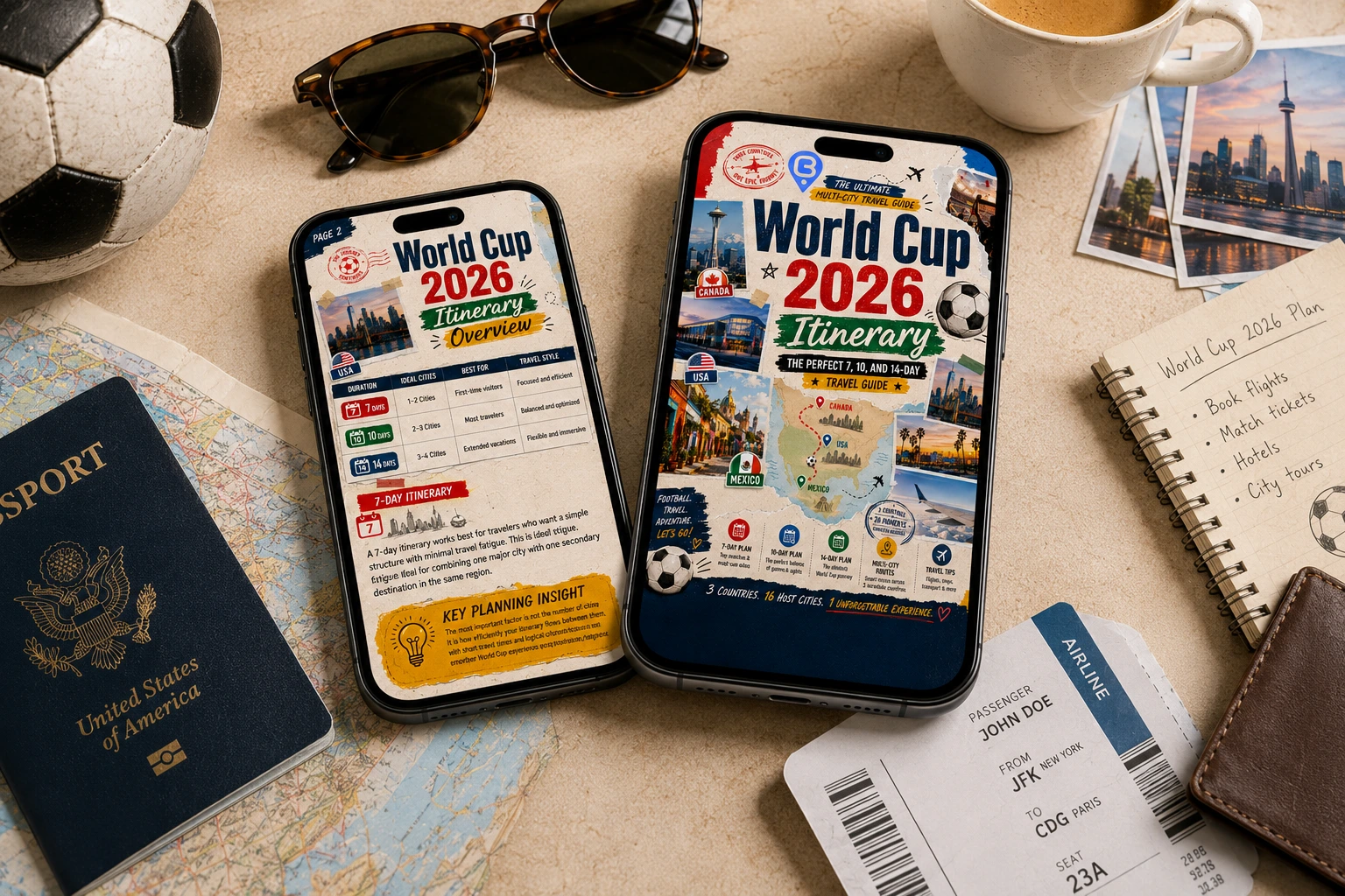 FIFA World Cup 2026 Itinerary PDF