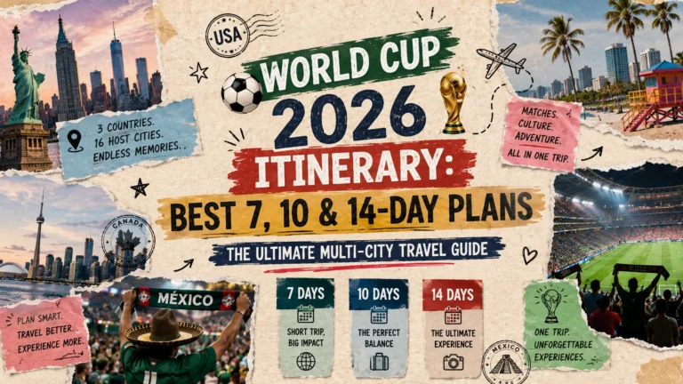 World Cup 2026 Itinerary: Best 7, 10 & 14-Day Plans